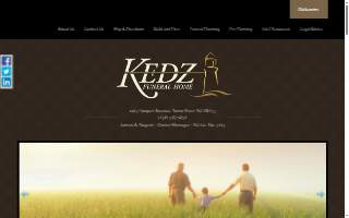Kedz Funeral Home website