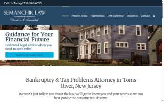 Law Office of David A. Semanchik website