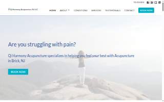 Qi Harmony Acupuncture NJ of Toms River website