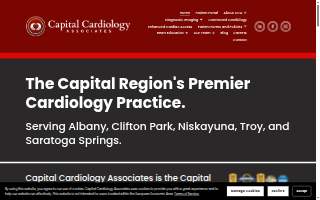 Capital Cardiology Associates of Guilderland website
