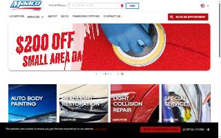 Maaco Auto Body Shop & Painting of Trenton website