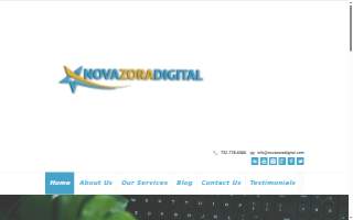Nova Zora Digital website
