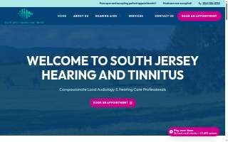 South Jersey Hearing and Tinnitus website