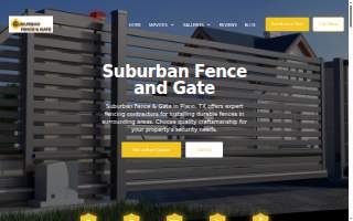 Suburban Fence Company website