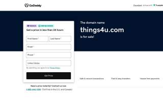 things4u website