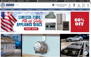 Appliance Palace of Union website