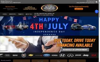 Autopia MotorCars website