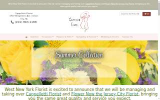 Cappelletti Florist website