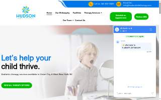 Hudson Kids Therapy website