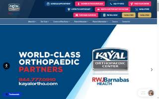 Kayal Orthopaedic Center - Union City website