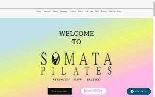 Somata Pilates website