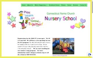 Connecticut Farms Nursery School website