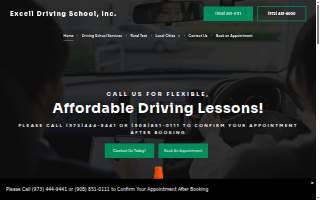 Excell Driving School Corporation website
