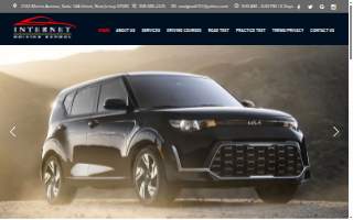 Internet Driving School website
