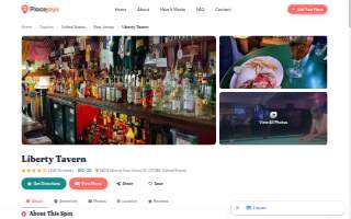 Liberty Tavern website