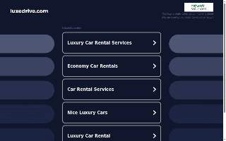 Luxe Drive Digital Marketing Agency website