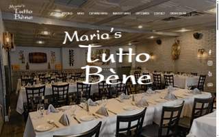 Mario's Tutto Bene website