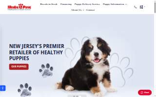 Shake A Paw website