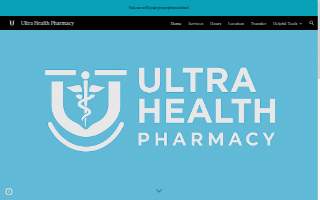 Ultra Health Pharmacy website