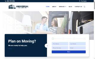 Universal VanLines website