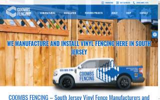 Coombs Fencing of Vineland website