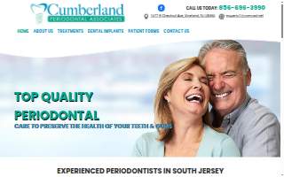 Cumberland Periodontal Associate website