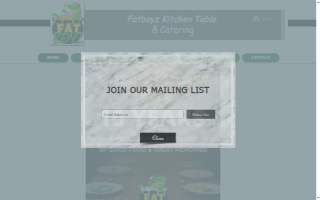 Fat Boyz Kitchen website