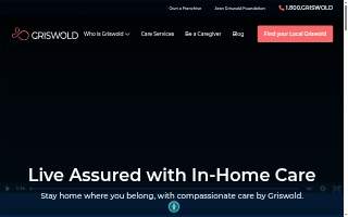 Griswold Home Care for Cumberland County website