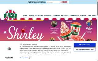 Rita's Italian Ice & Frozen Custard of Enterprise website