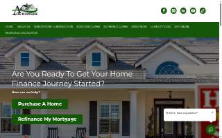 Acre Mortgage - Valentine Branch website