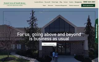 Dental Arts of South Jersey website