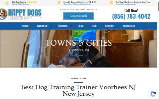 Happy Dogs Boarding and Training website