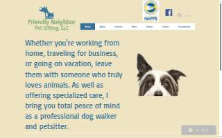 Lakeside Kennel & Cattery website