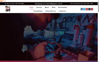 UR Gadget Doctors website