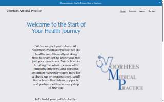 Voorhees Medical Practice, LLC website