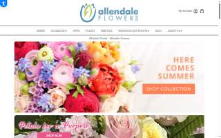 Allendale Flowers, Inc website