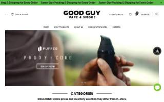 Good Guy Vapes of Waldwick website