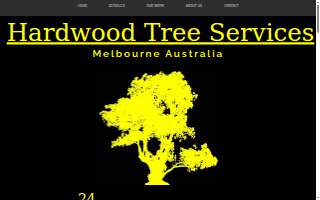 Hardwood Tree Services website