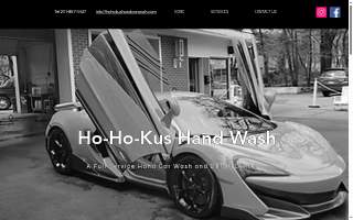 Ho-Ho-Kus Hand Car Wash website