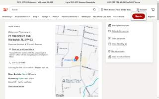 Walgreens Pharmacy of Waldwick website
