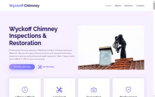 Wyckoff Chimney Inspections & Restoration website
