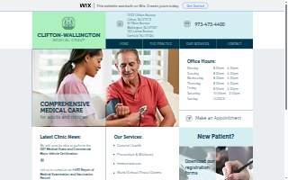 Clifton Wallington Medical Group website