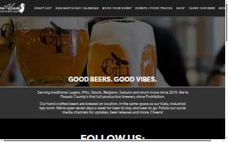 Ghost Hawk Brewing Company of Wallington website