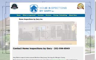 Home Inspections by Gary, inc of Wallington website