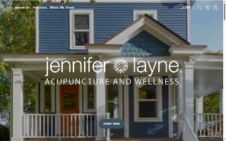 Jennifer Layne Acupuncture & Wellness of Wallington website