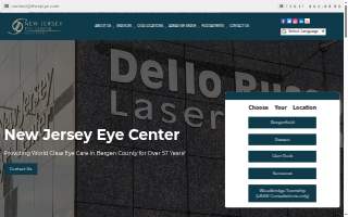 New Jersey Eye Center website