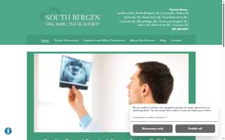 South Bergen Oral Maxillofacial Surgery of Wallington website
