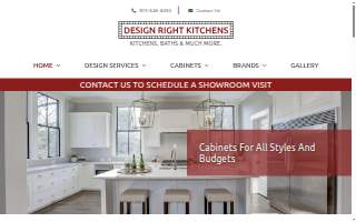 Design Right Kitchens LLC website
