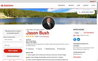 Jason Bush - State Farm Insurance Agent website