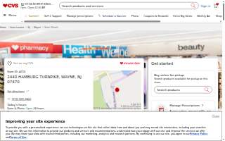 MinuteClinic at CVS of Wayne website
